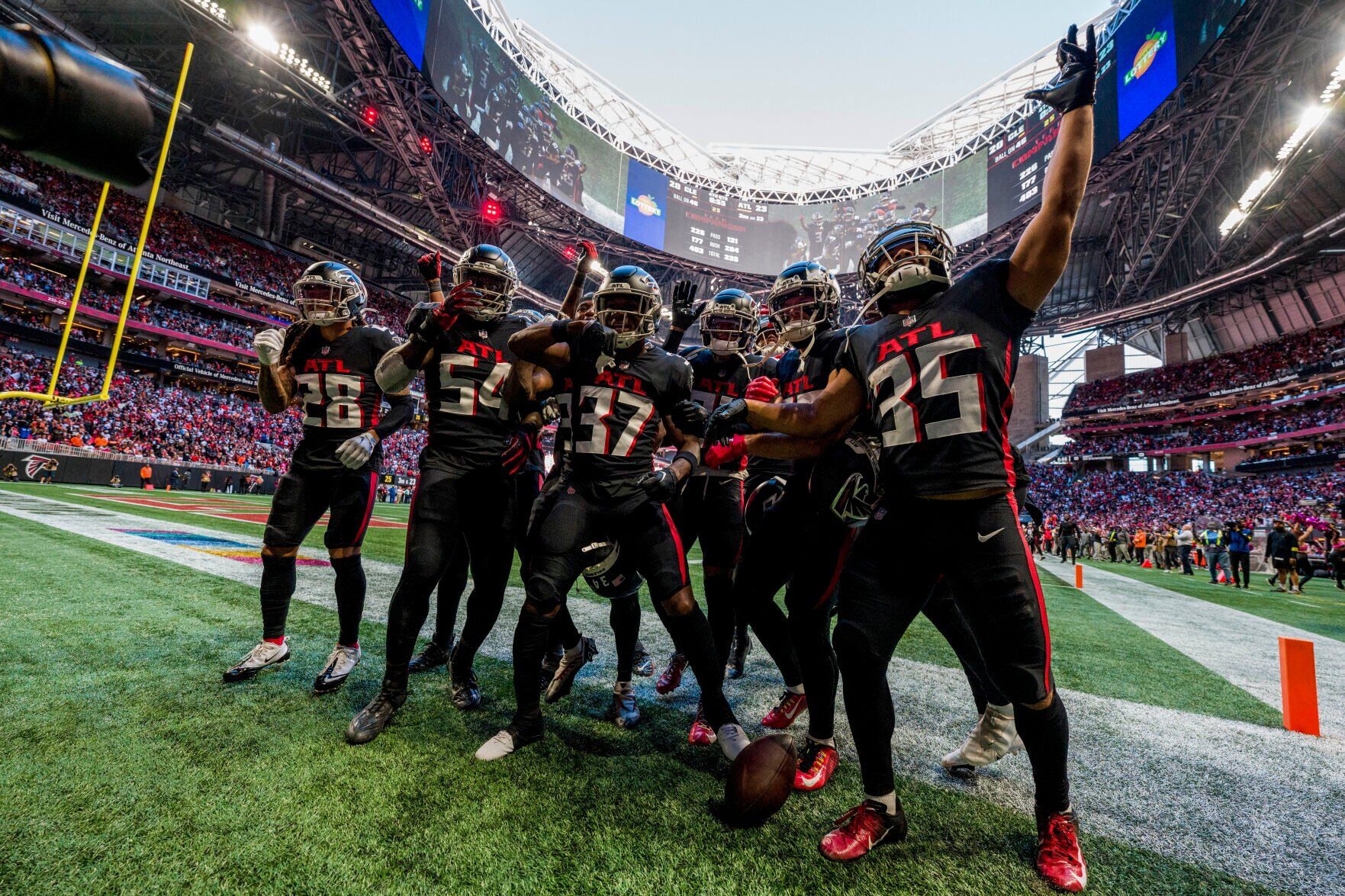 APTOPIX Browns Falcons Football